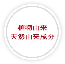 100%植物由来天然由来成分